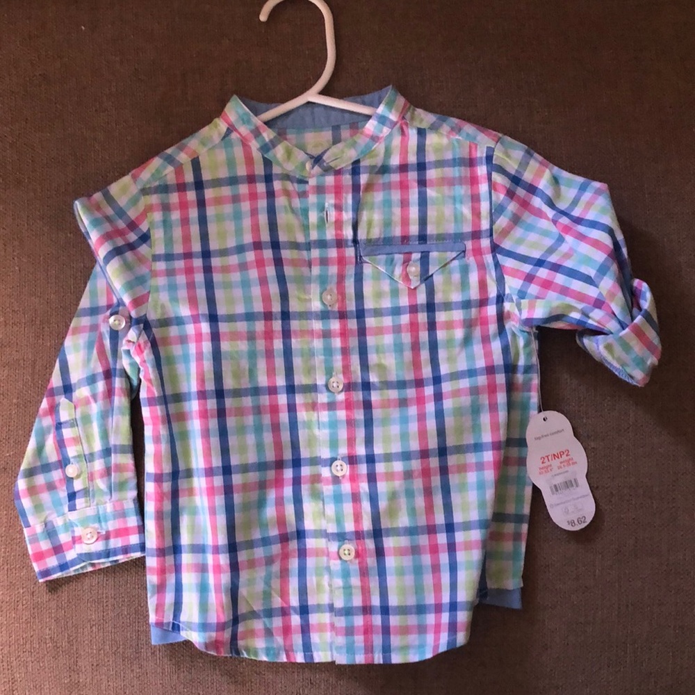 Boy long sleeve dress shirt